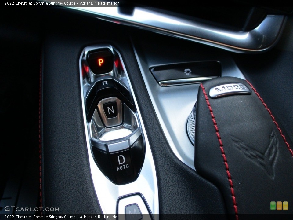 Adrenalin Red Interior Transmission for the 2022 Chevrolet Corvette Stingray Coupe #143522747