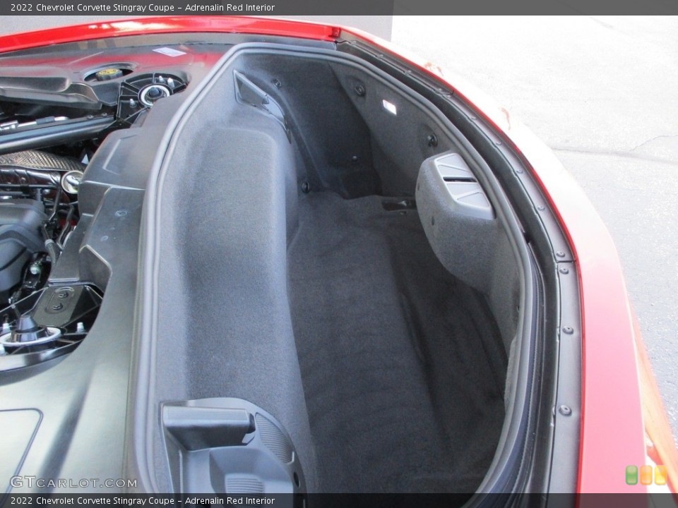 Adrenalin Red Interior Trunk for the 2022 Chevrolet Corvette Stingray Coupe #143522855