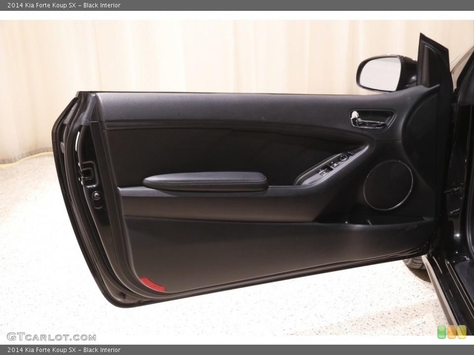 Black Interior Door Panel for the 2014 Kia Forte Koup SX #143530348