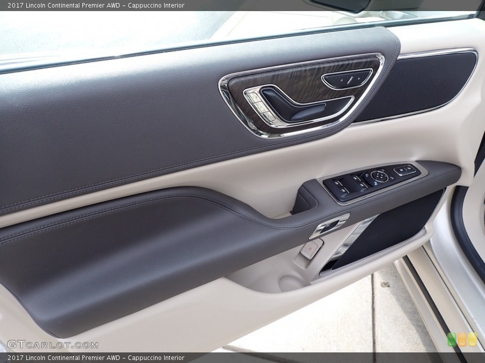 Cappuccino Interior Door Panel for the 2017 Lincoln Continental Premier AWD #143532397