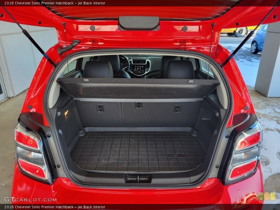 Jet Black Interior Trunk for the 2018 Chevrolet Sonic Premier Hatchback #143532654