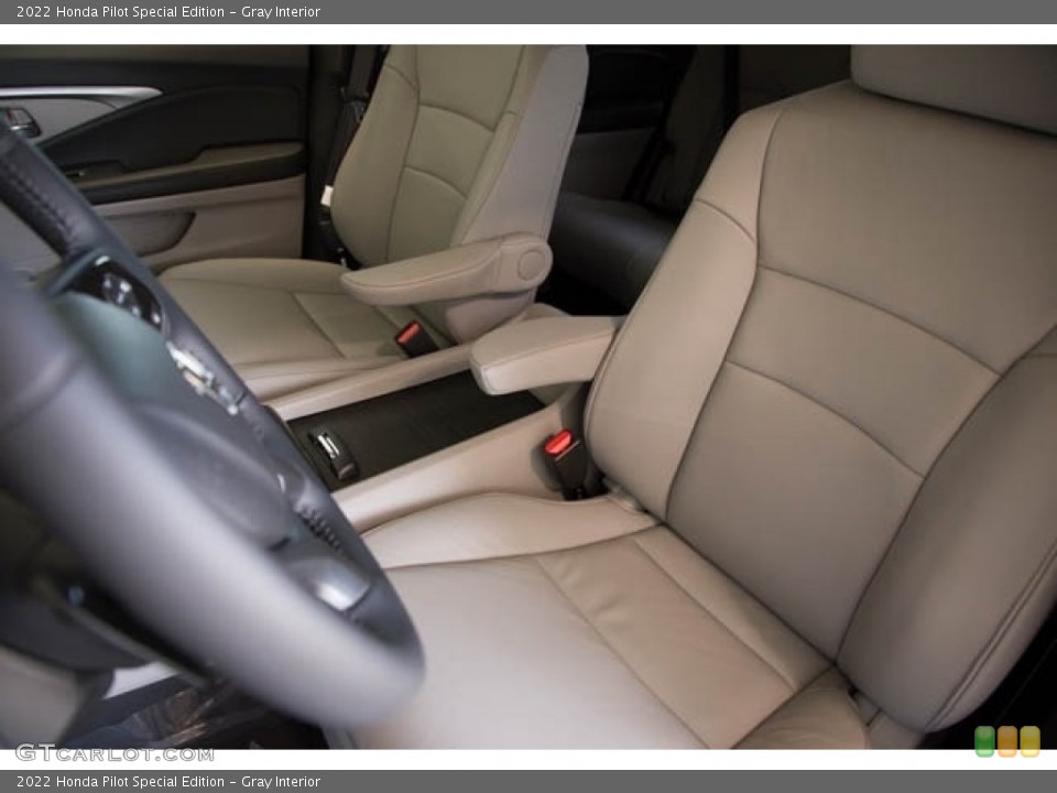 Gray 2022 Honda Pilot Interiors