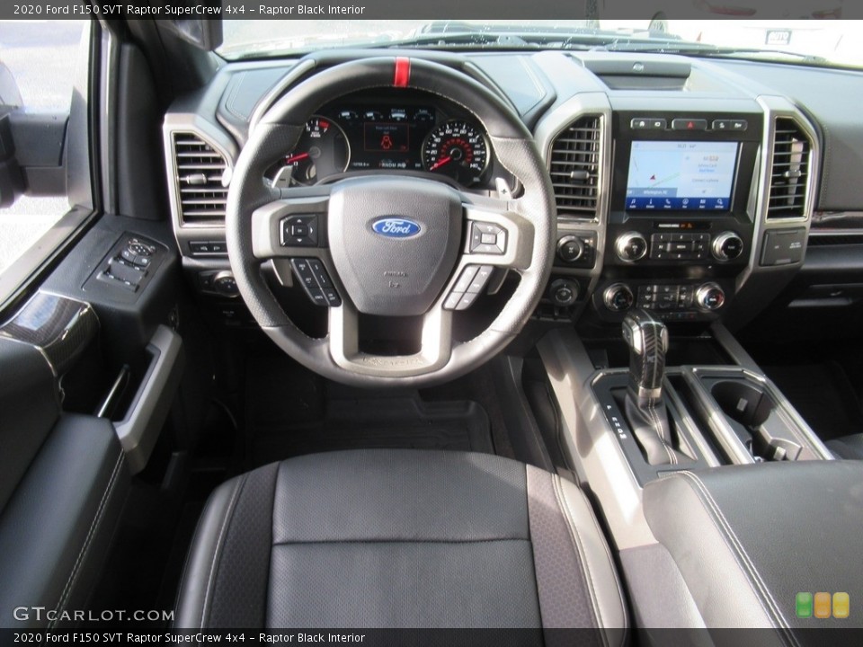 Raptor Black Interior Front Seat for the 2020 Ford F150 SVT Raptor SuperCrew 4x4 #143535891