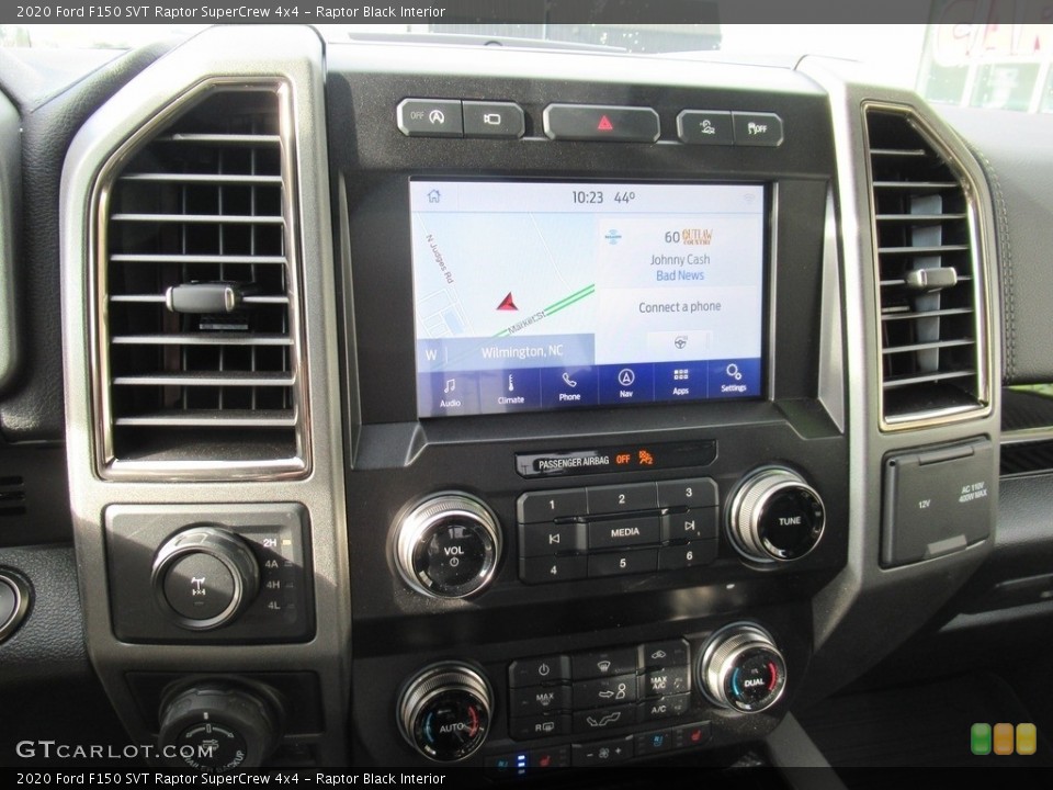 Raptor Black Interior Controls for the 2020 Ford F150 SVT Raptor SuperCrew 4x4 #143535921