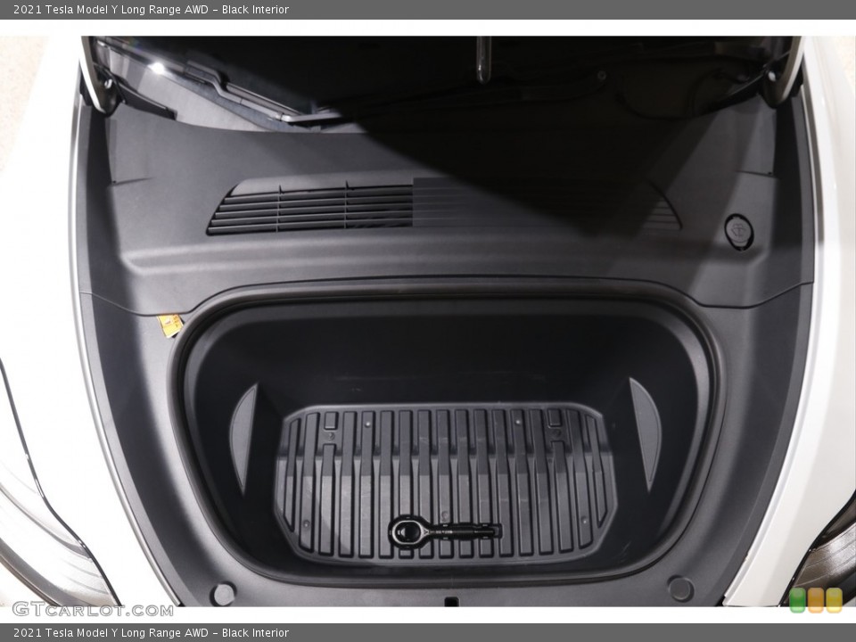 Black Interior Trunk for the 2021 Tesla Model Y Long Range AWD #143536698