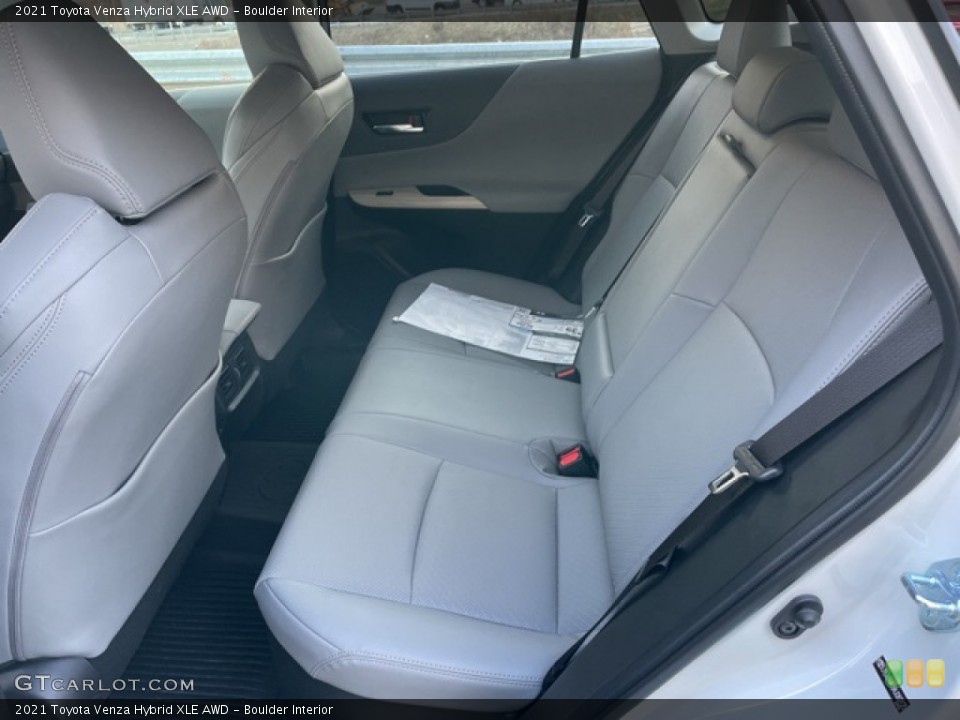 Boulder Interior Rear Seat for the 2021 Toyota Venza Hybrid XLE AWD #143537295