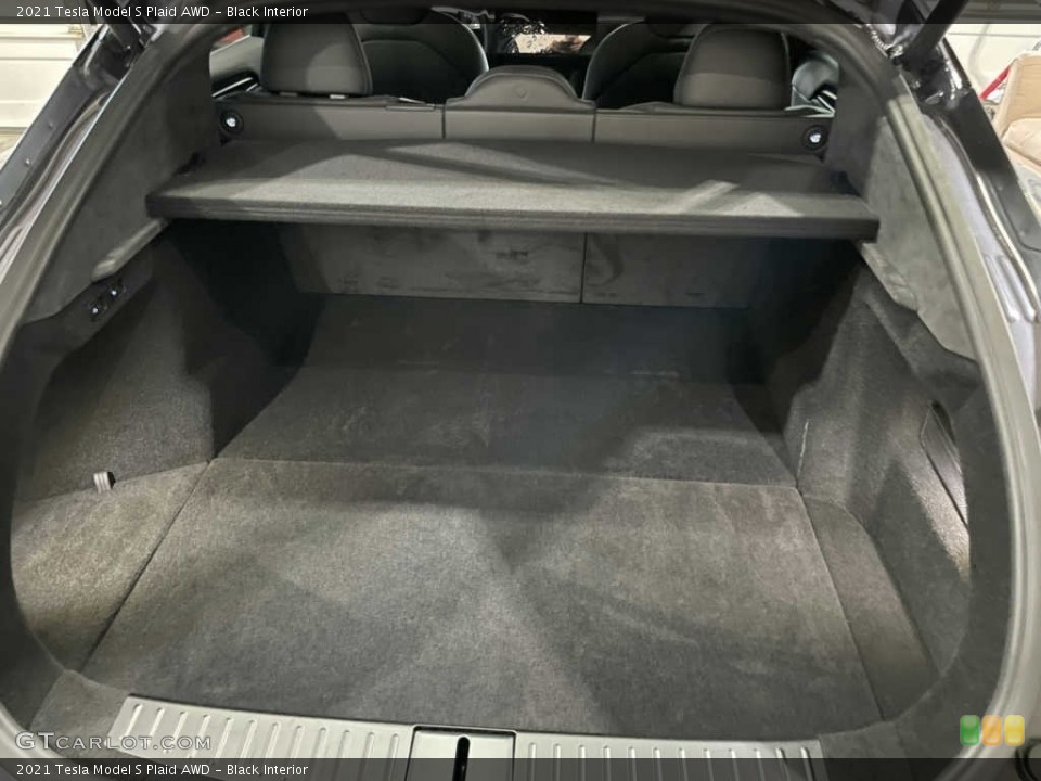 Black Interior Trunk for the 2021 Tesla Model S Plaid AWD #143538175