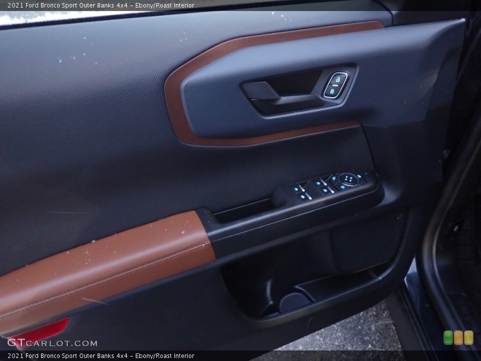 Ebony/Roast Interior Door Panel for the 2021 Ford Bronco Sport Outer Banks 4x4 #143543437