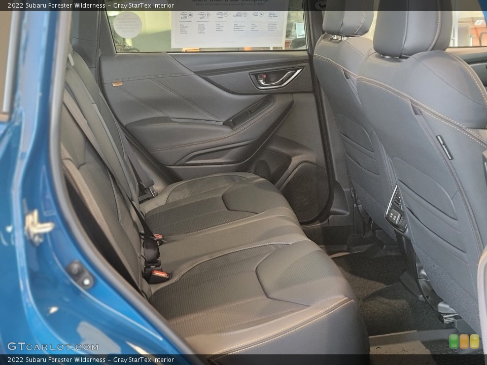 Gray StarTex Interior Rear Seat for the 2022 Subaru Forester Wilderness #143543446