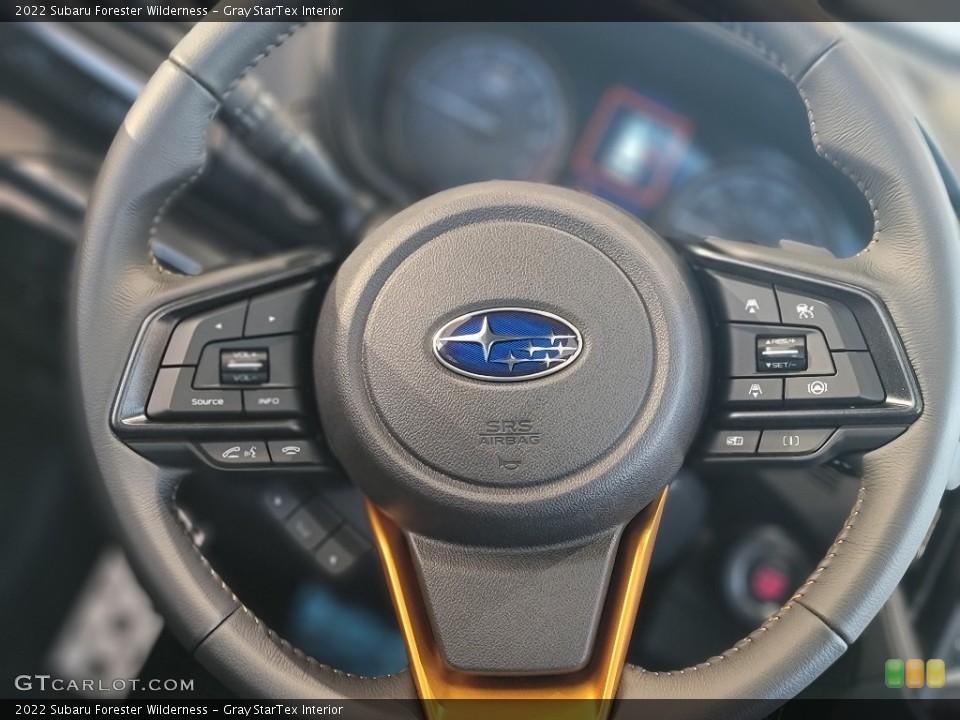 Gray StarTex Interior Steering Wheel for the 2022 Subaru Forester Wilderness #143543506