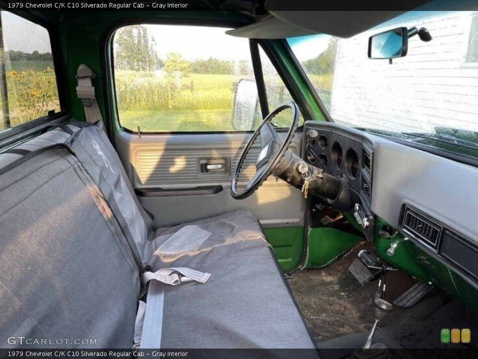 Gray 1979 Chevrolet C/K Interiors