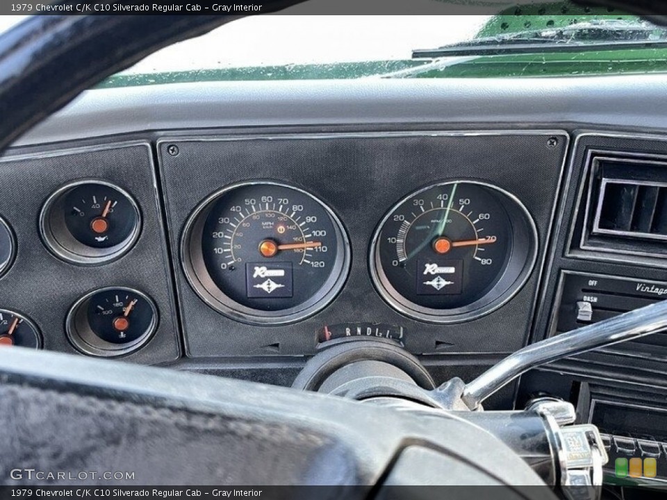 Gray Interior Gauges for the 1979 Chevrolet C/K C10 Silverado Regular Cab #143546374