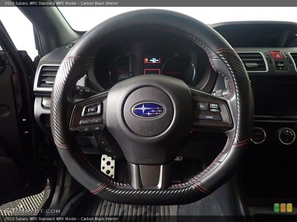 Carbon Black Interior Steering Wheel for the 2020 Subaru WRX  #143547348