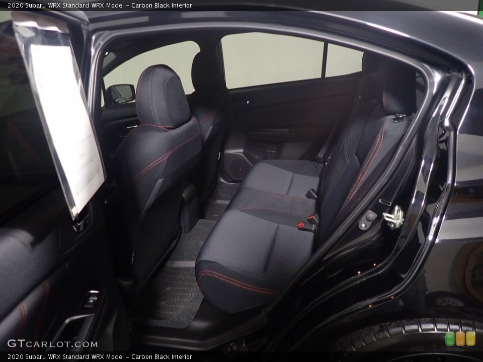Carbon Black Interior Rear Seat for the 2020 Subaru WRX  #143547528