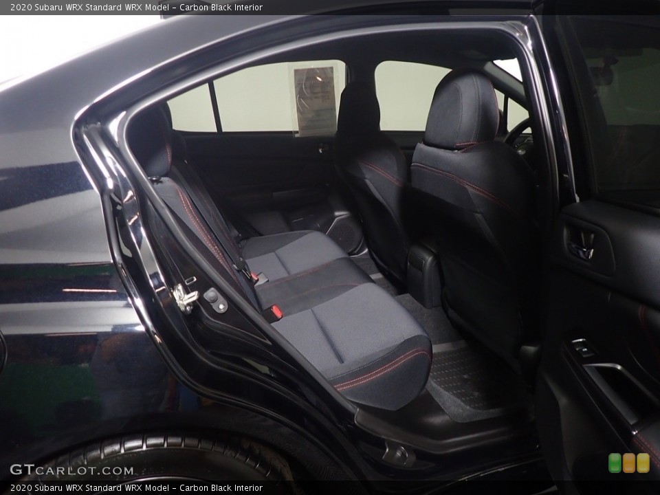 Carbon Black Interior Rear Seat for the 2020 Subaru WRX  #143547570