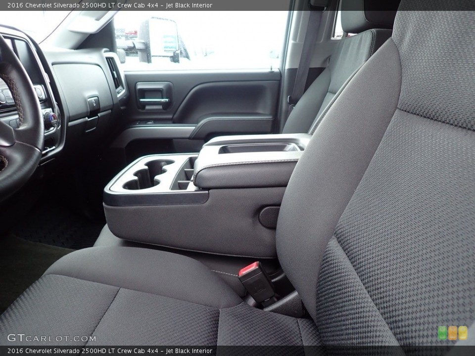 Jet Black Interior Front Seat for the 2016 Chevrolet Silverado 2500HD LT Crew Cab 4x4 #143547621