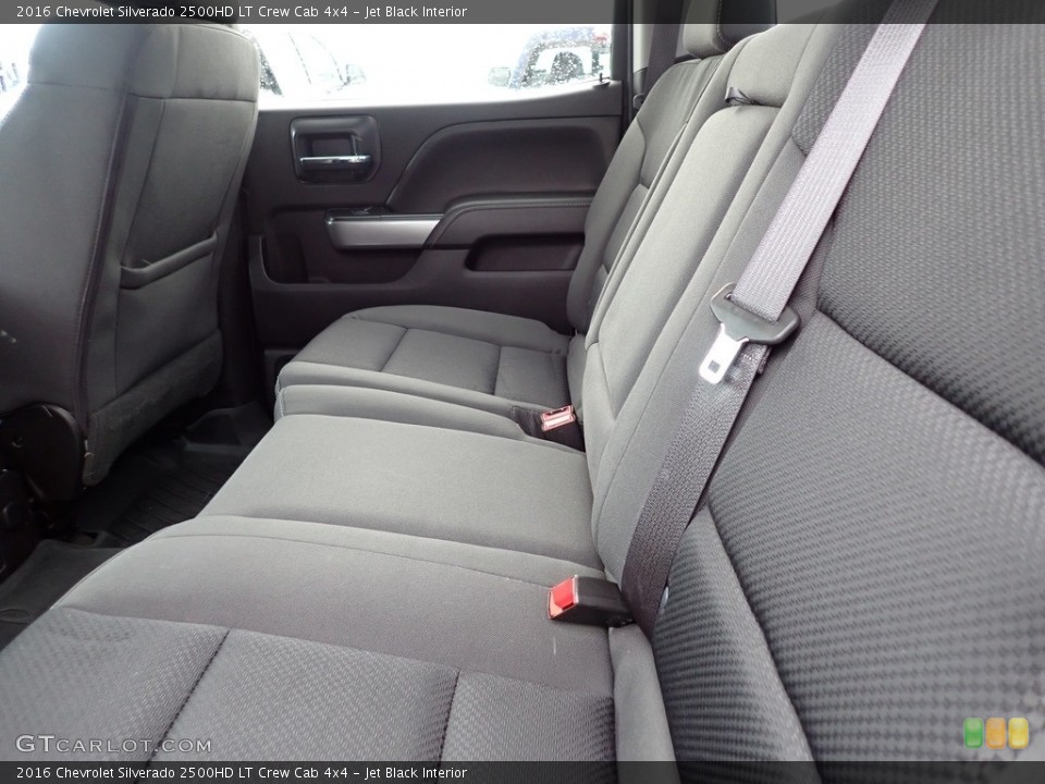 Jet Black Interior Rear Seat for the 2016 Chevrolet Silverado 2500HD LT Crew Cab 4x4 #143547651