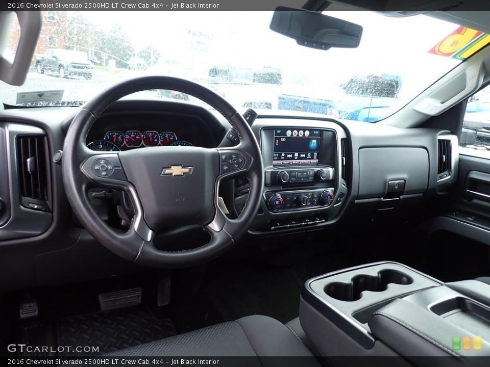 Jet Black Interior Dashboard for the 2016 Chevrolet Silverado 2500HD LT Crew Cab 4x4 #143547672