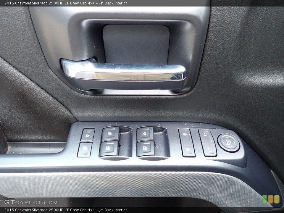 Jet Black Interior Door Panel for the 2016 Chevrolet Silverado 2500HD LT Crew Cab 4x4 #143547696