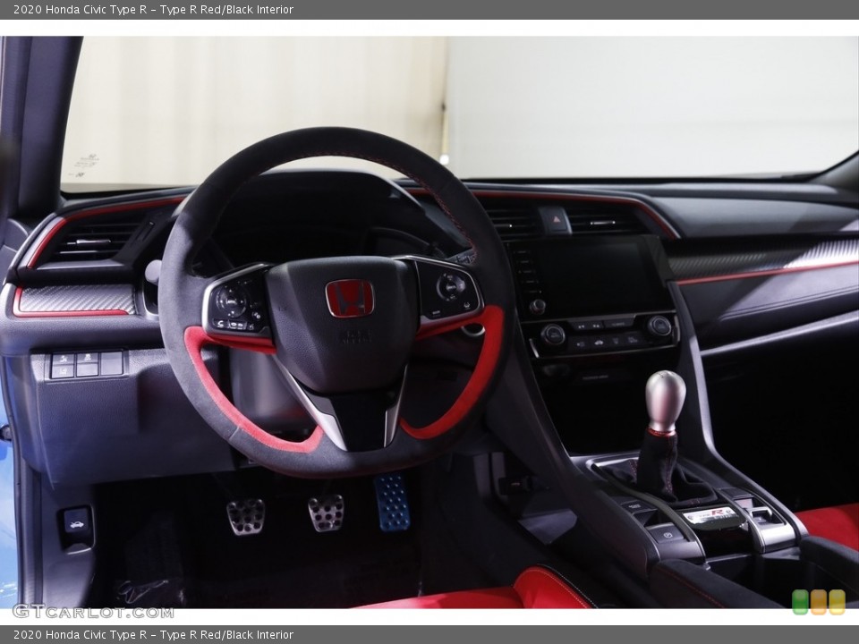 Type R Red/Black Interior Dashboard for the 2020 Honda Civic Type R #143552661