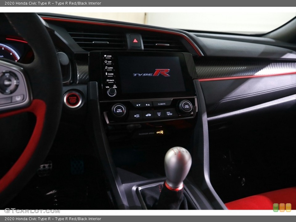Type R Red/Black Interior Controls for the 2020 Honda Civic Type R #143552679