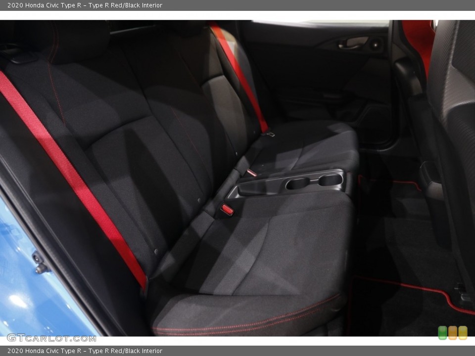 Type R Red/Black Interior Rear Seat for the 2020 Honda Civic Type R #143552718