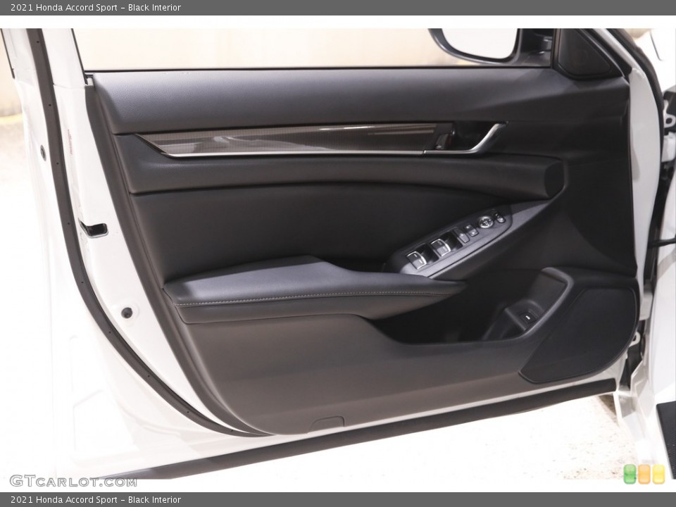 Black Interior Door Panel for the 2021 Honda Accord Sport #143552769