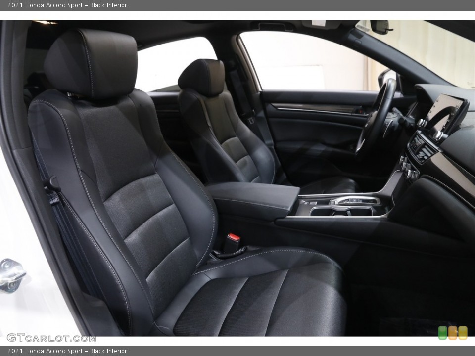 Black Interior Front Seat for the 2021 Honda Accord Sport #143552850