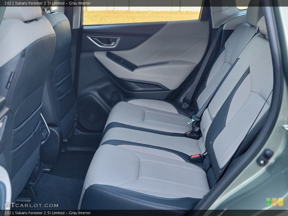 Gray Interior Rear Seat for the 2021 Subaru Forester 2.5i Limited #143552970