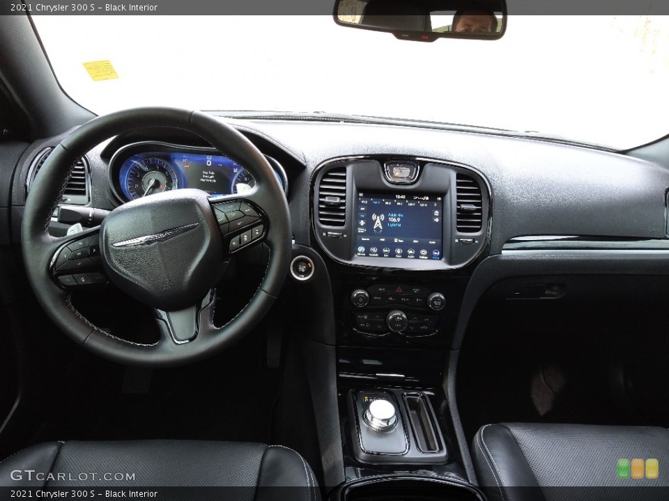 Black Interior Dashboard for the 2021 Chrysler 300 S #143553683