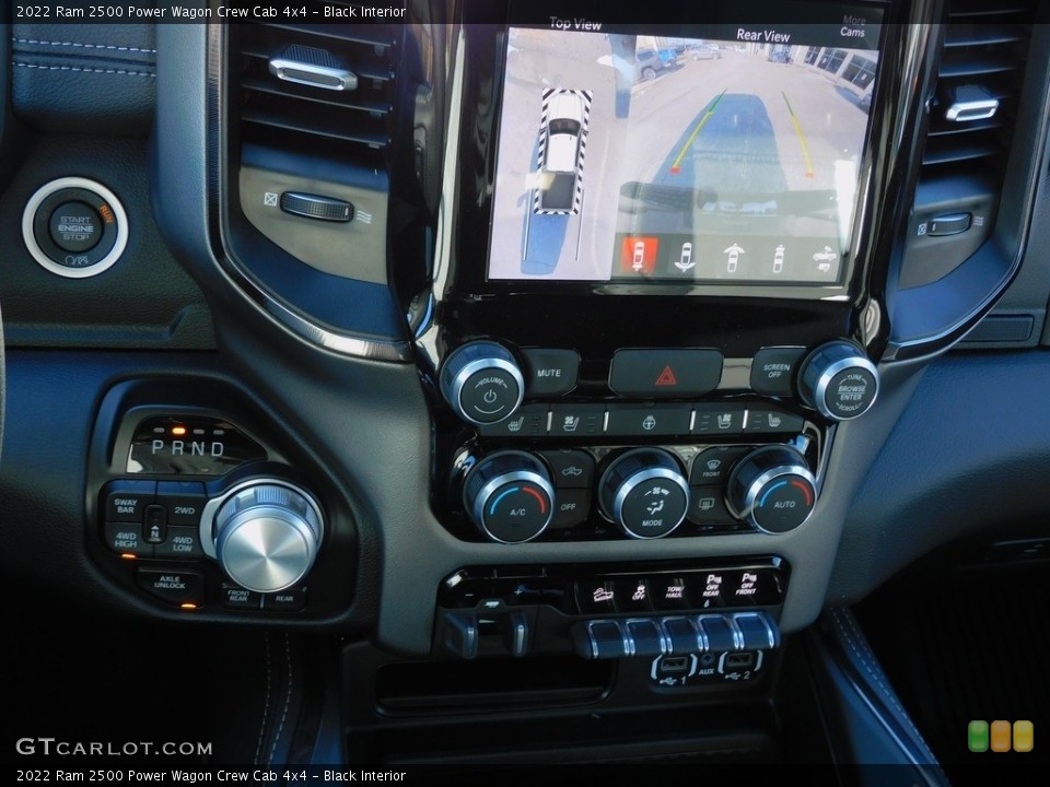 Black Interior Controls for the 2022 Ram 2500 Power Wagon Crew Cab 4x4 #143554504