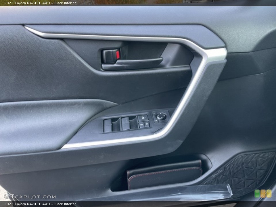 Black Interior Door Panel for the 2022 Toyota RAV4 LE AWD #143556412