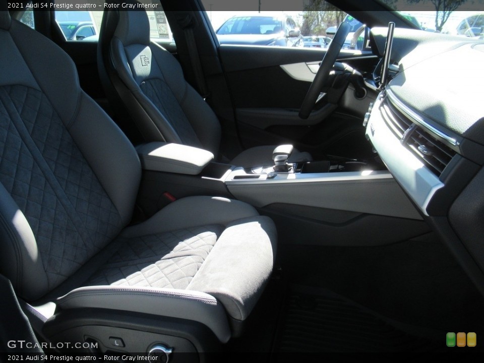 Rotor Gray Interior Front Seat for the 2021 Audi S4 Prestige quattro #143558503