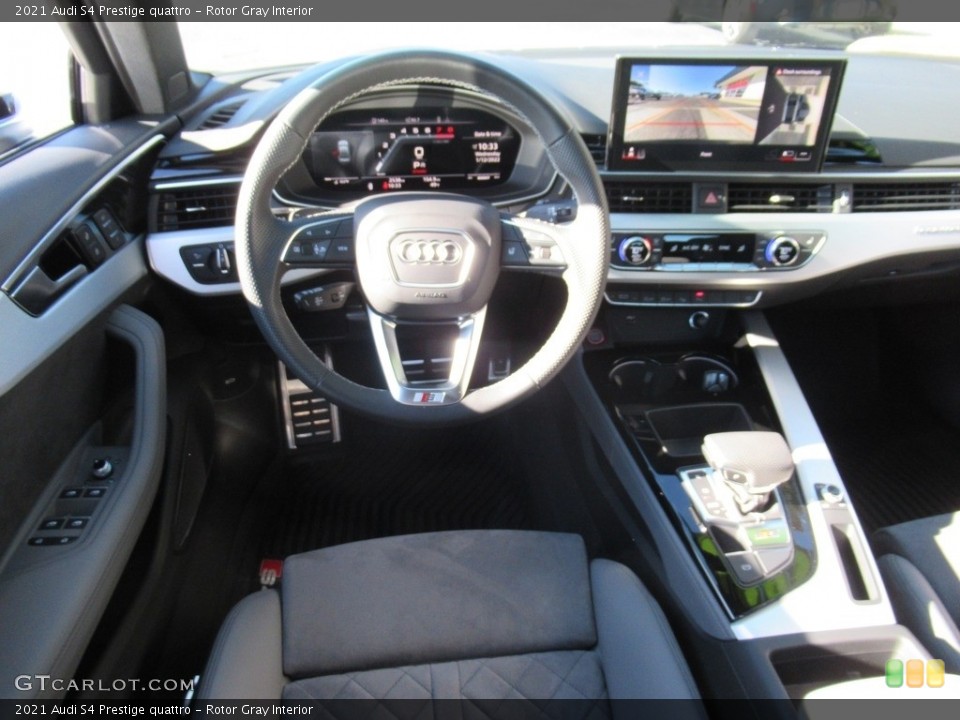 Rotor Gray Interior Photo for the 2021 Audi S4 Prestige quattro #143558524