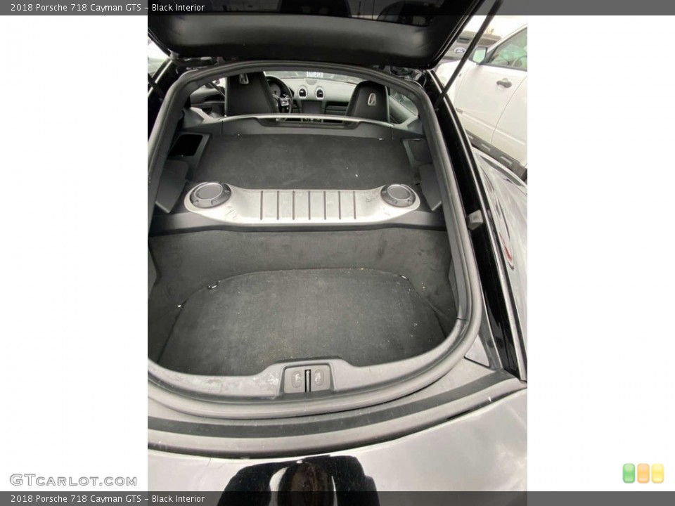 Black Interior Trunk for the 2018 Porsche 718 Cayman GTS #143559478