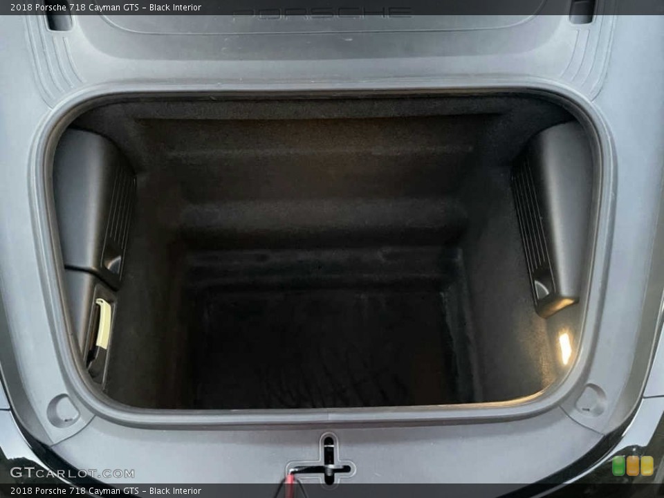 Black Interior Trunk for the 2018 Porsche 718 Cayman GTS #143559493