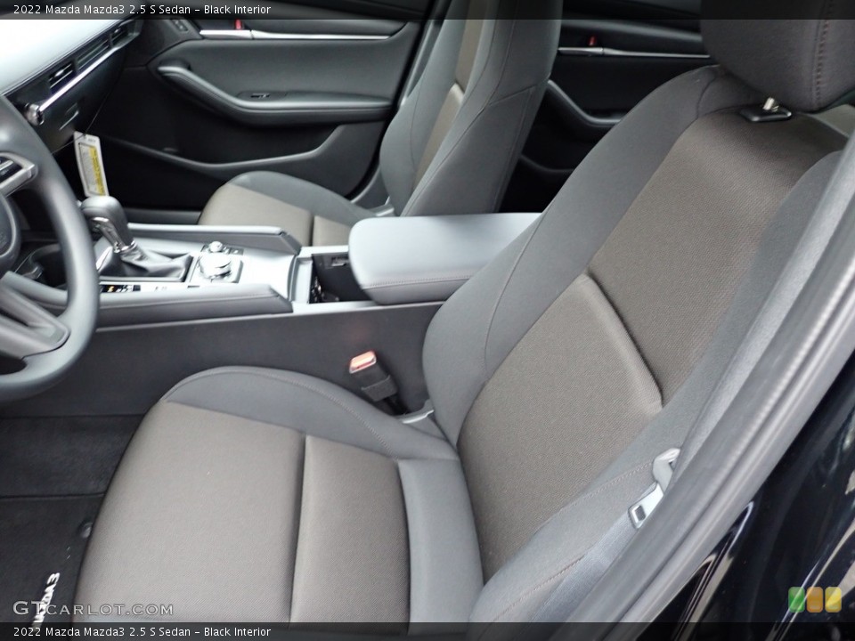 Black Interior Photo for the 2022 Mazda Mazda3 2.5 S Sedan #143561119