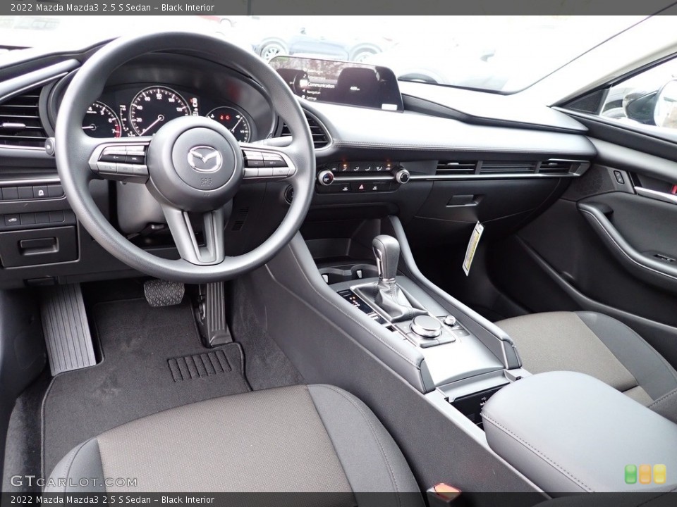 Black Interior Photo for the 2022 Mazda Mazda3 2.5 S Sedan #143561167