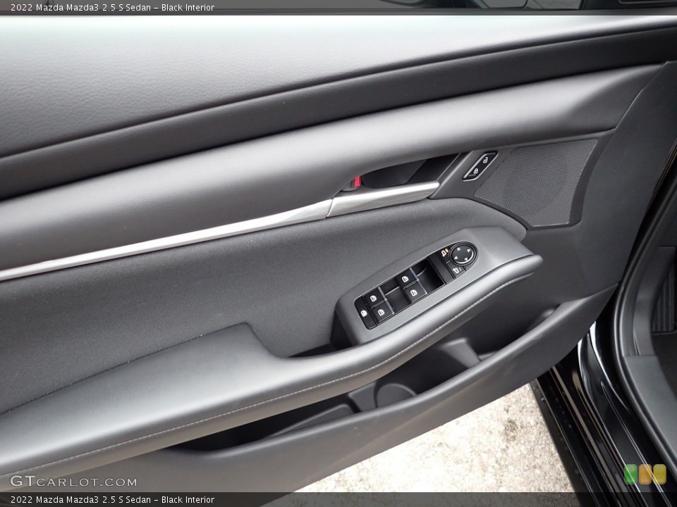 Black Interior Door Panel for the 2022 Mazda Mazda3 2.5 S Sedan #143561197