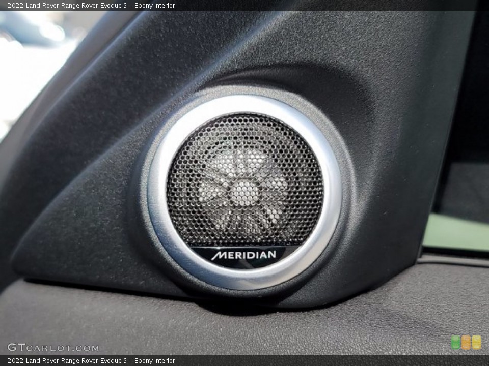Ebony Interior Audio System for the 2022 Land Rover Range Rover Evoque S #143562247