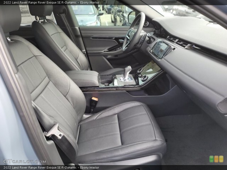 Ebony Interior Front Seat for the 2022 Land Rover Range Rover Evoque SE R-Dynamic #143562346