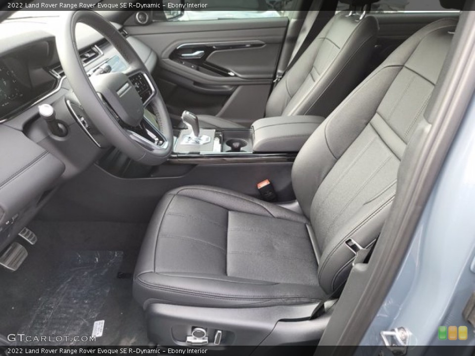Ebony Interior Front Seat for the 2022 Land Rover Range Rover Evoque SE R-Dynamic #143562604