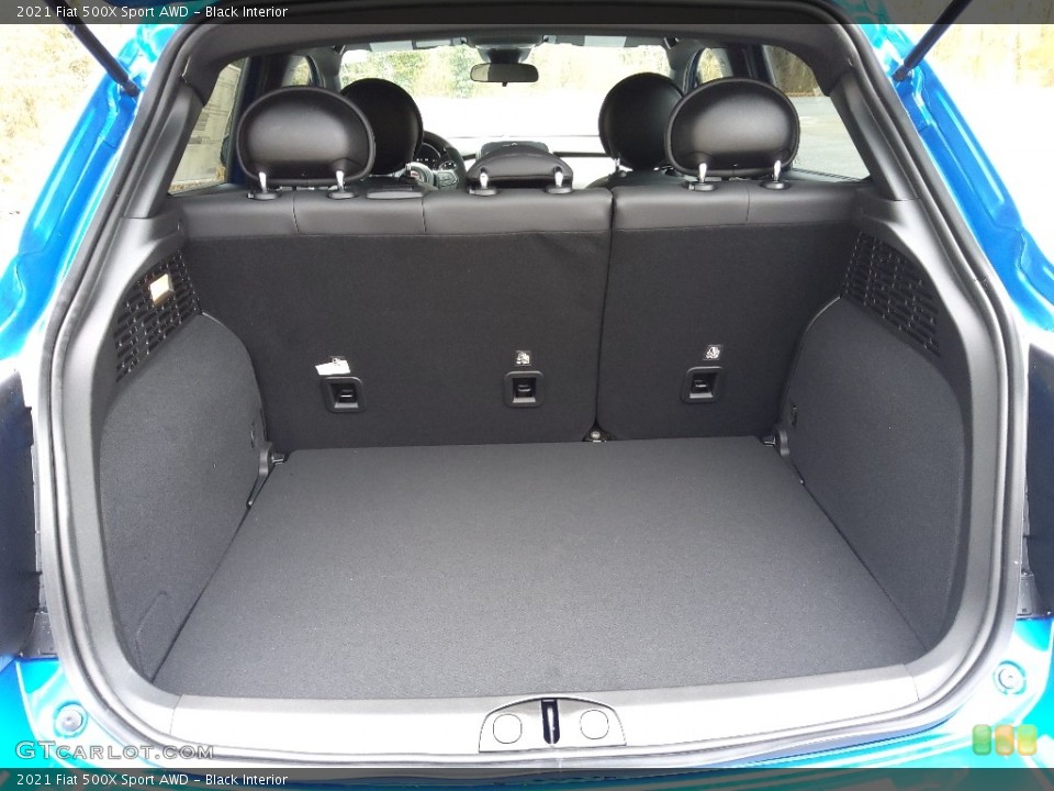 Black Interior Trunk for the 2021 Fiat 500X Sport AWD #143563024
