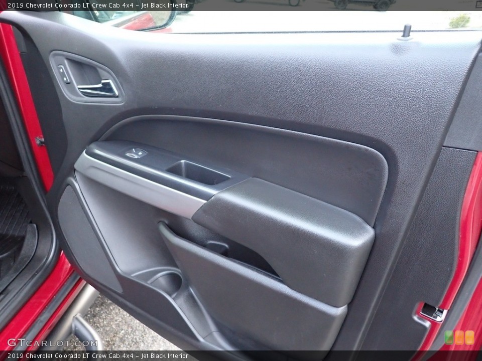 Jet Black Interior Door Panel for the 2019 Chevrolet Colorado LT Crew Cab 4x4 #143563033