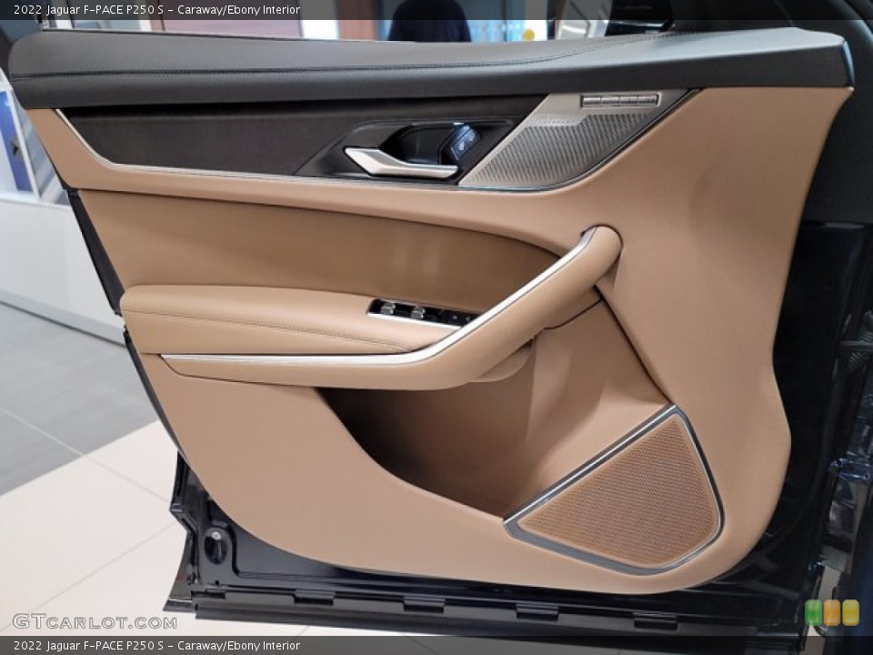 Caraway/Ebony Interior Door Panel for the 2022 Jaguar F-PACE P250 S #143563192