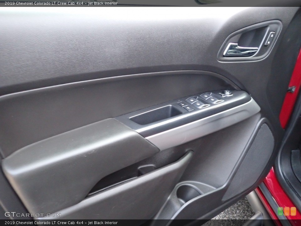 Jet Black Interior Door Panel for the 2019 Chevrolet Colorado LT Crew Cab 4x4 #143563201