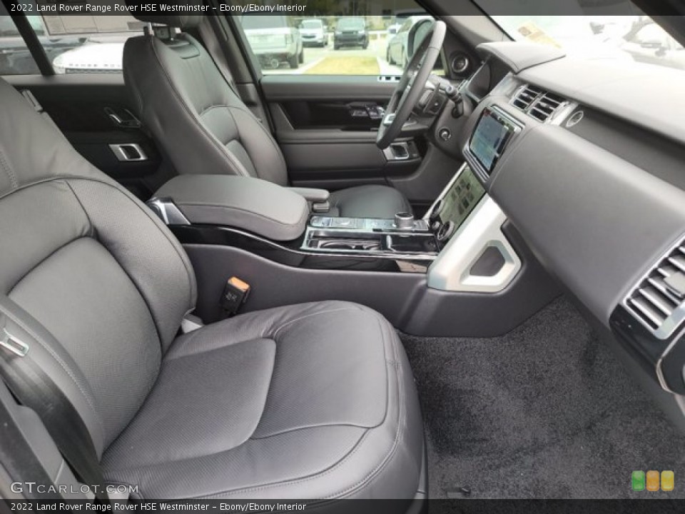 Ebony/Ebony Interior Front Seat for the 2022 Land Rover Range Rover HSE Westminster #143564080