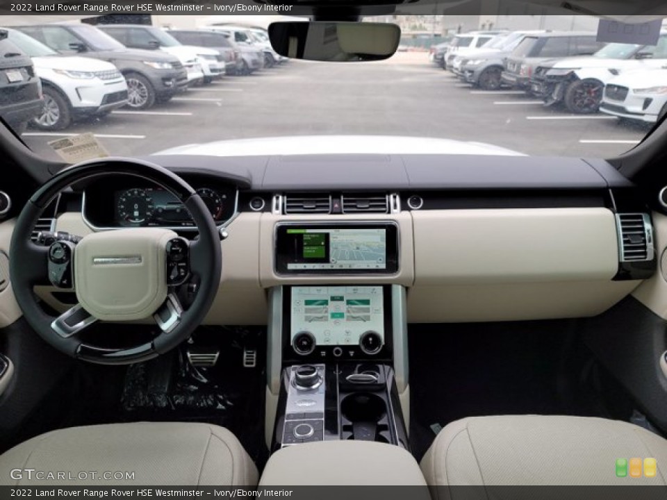 Ivory/Ebony Interior Dashboard for the 2022 Land Rover Range Rover HSE Westminster #143564749