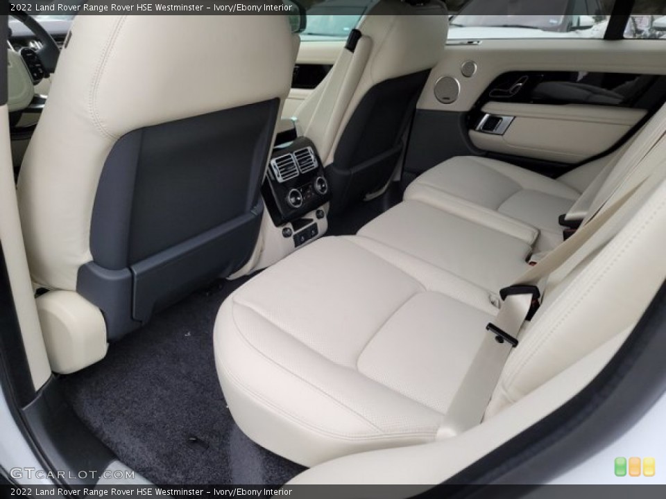 Ivory/Ebony Interior Rear Seat for the 2022 Land Rover Range Rover HSE Westminster #143564773