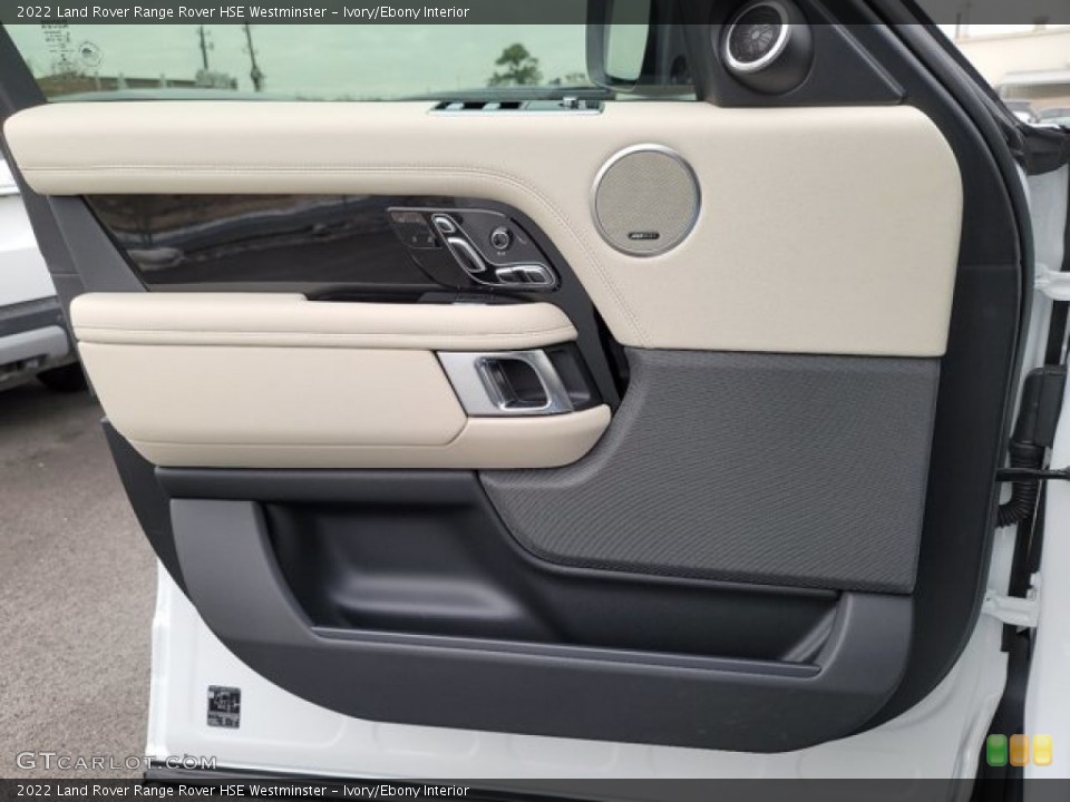 Ivory/Ebony Interior Door Panel for the 2022 Land Rover Range Rover HSE Westminster #143564959